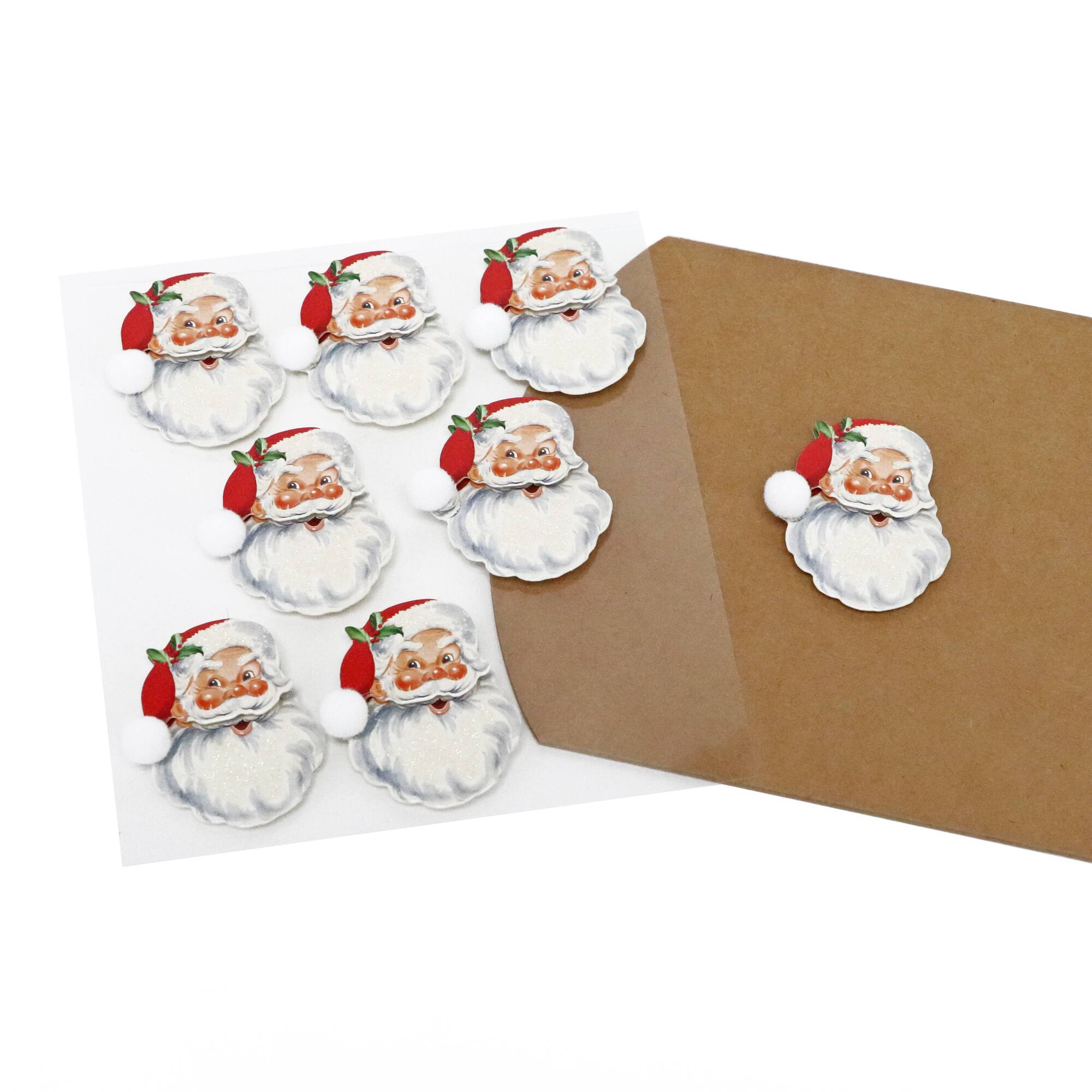 Santa Dimensional Stickers by Recollections™